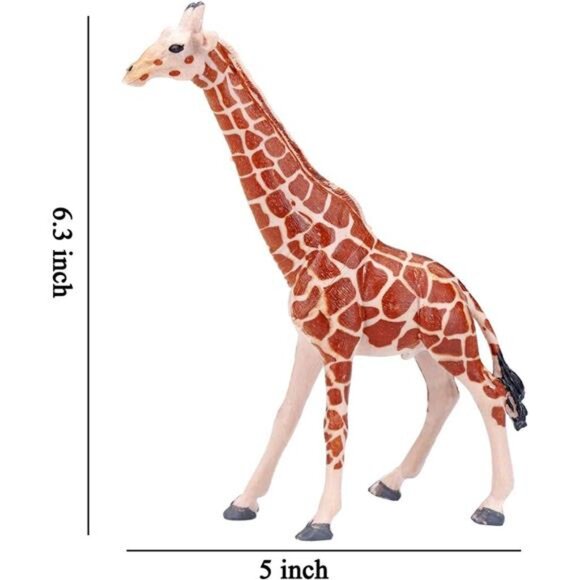 Jumbo Safari Animal Figures Set, 12 Realistic Jungle Zoo Toys, Elephant - Picture 5 of 8